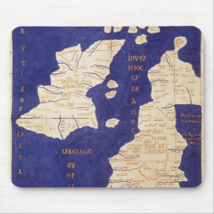Karte der britischen Inseln, von 'Geographia Mousepad