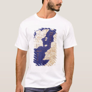 Karte der britischen Inseln, von 'Geographia T-Shirt