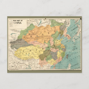 Karte der China (1900)