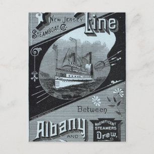 Karte der Dampfzüge