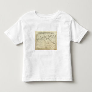 Karte der Entdeckungen gemacht von Capts Koch u. Kleinkind T-shirt