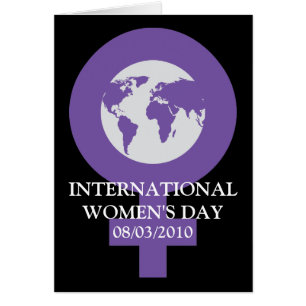 Karte der Frauen Tages