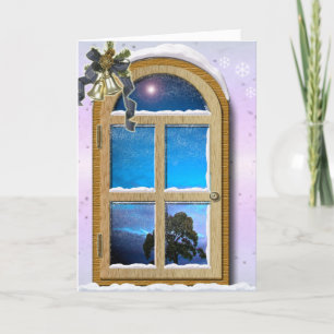 Karte der frohen Weihnachten