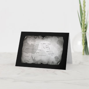 KARTE DER Grußkarte von MESOPOTAMIA