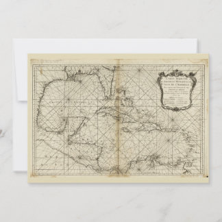 Karte der Karibik (1749)