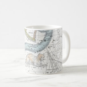 Karte der Konstellations-Platte XXVI Kaffeetasse