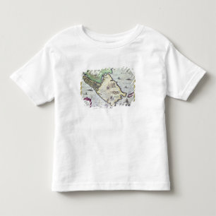 Karte der Magellan Straßen, Patagonia Kleinkind T-shirt