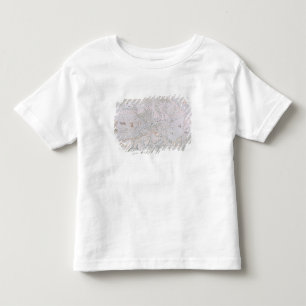 Karte der Mündung 2 St. Lawrence Kleinkind T-shirt