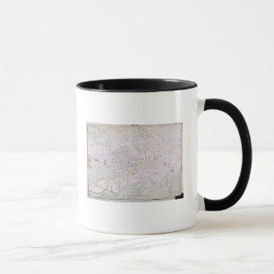 Karte der Mündung 2 St. Lawrence Tasse