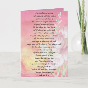 Karte der Mutter Tages