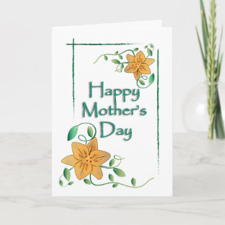 Karte der Mutter Tages