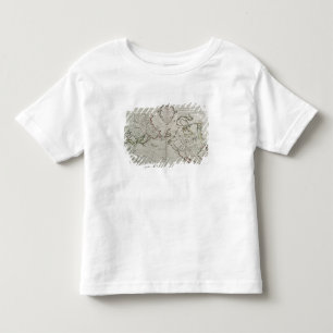 Karte der neuen Entdeckungen Kleinkind T-shirt
