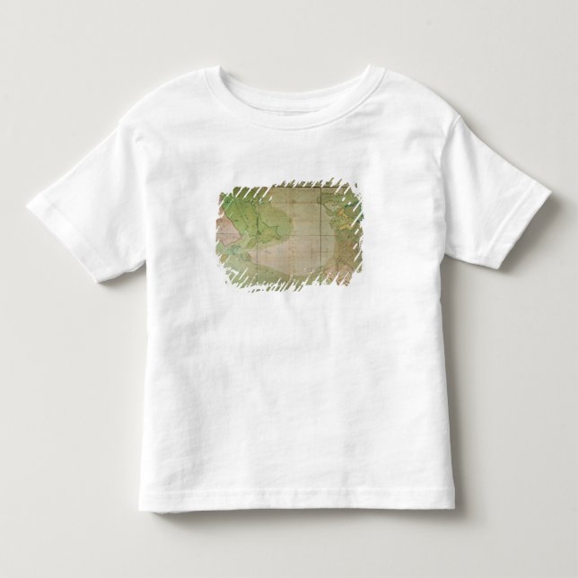 Karte der neuen Entdeckungen Kleinkind T-shirt (Vorderseite)
