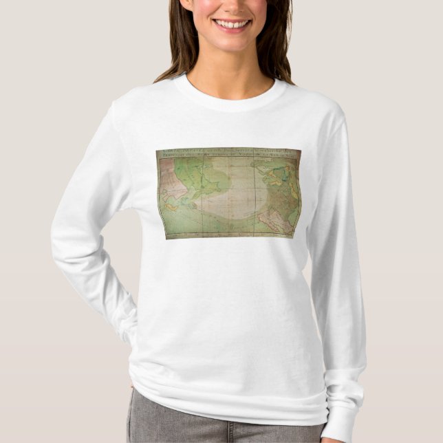 Karte der neuen Entdeckungen T-Shirt (Vorderseite)