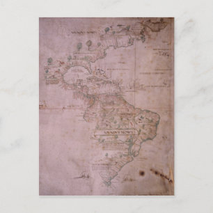 Karte der neuen Welt, c.1532