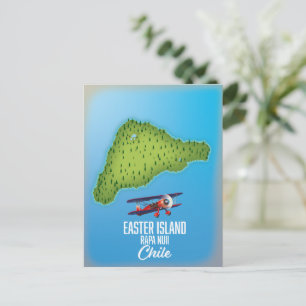 Karte der Osterinsel Rapa Nuii