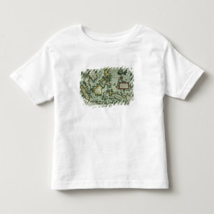 Karte der Ostindien, Pub. 1635 in Amsterdam (ha) Kleinkind T-shirt