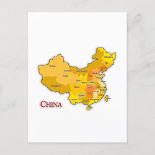 Karte der patriotischen China
