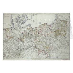 Karte der preussischen Staaten im Jahre 1799
