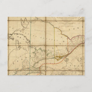 Karte der Provinz Oberkanada