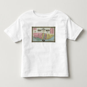 Karte der Stadt von St. Louis Kleinkind T-shirt