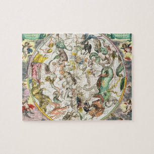 Karte der südlichen Hemisphäre, 'vom Celestia