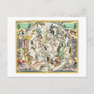 Karte der südlichen Hemisphäre, von "The Celestia"