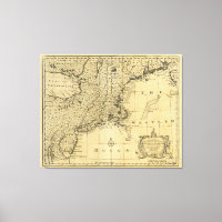 Karte der USA (1783)