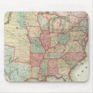 Karte der USA Mousepad