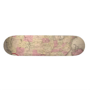 Karte der Vereinigten Staaten 5 Skateboard