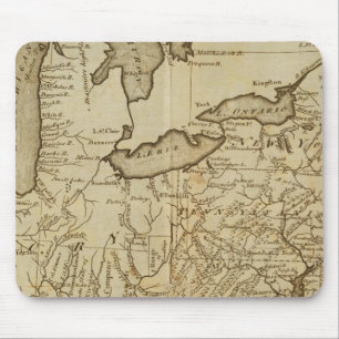 Karte der Vereinten Staaten 3 Mousepad
