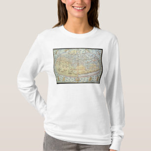 Karte der Welt 2 T-Shirt