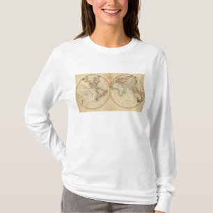Karte der Welt 3 T-Shirt