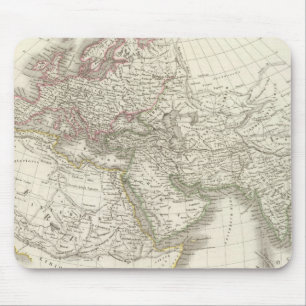 Karte der Welt bekannt für die Alten Mousepad