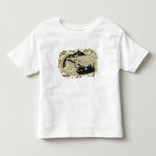 Karte der Welt Kleinkind T-shirt
