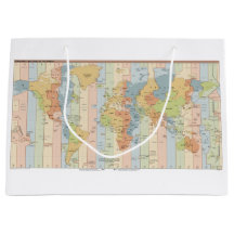 Karte der Weltzeitzonen