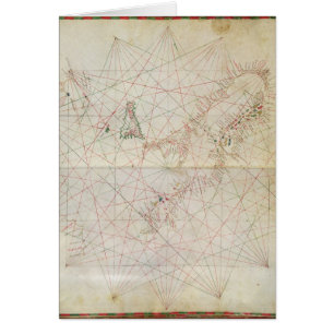 Karte des adriatischen Meeres