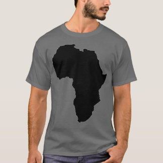 Karte des afrikanischen Kontinents 2 T-Shirt
