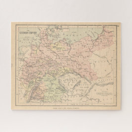 Karte des antiken Deutschen Reiches