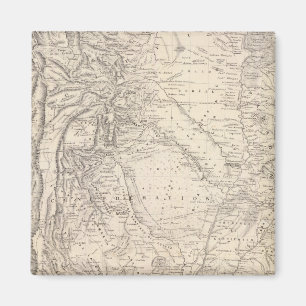 Karte des argentinischen Bundes Magnet