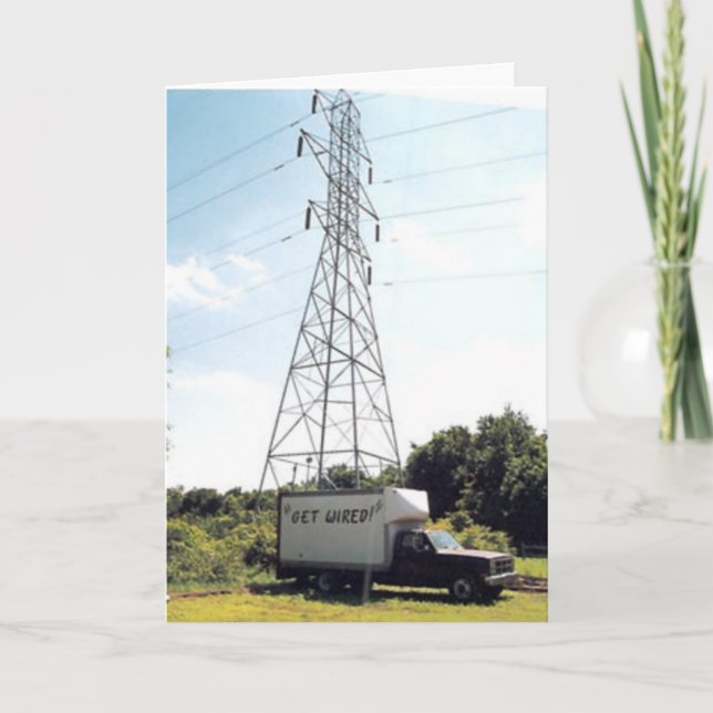 Karte des Auftragnehmers Weihnachts (Vorderseite)