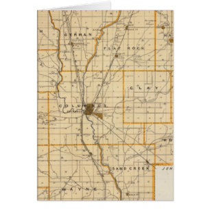 Karte des Bartholomew-Landkreises