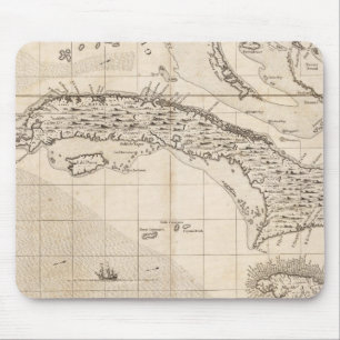 Karte des Britischen Reiches in Amerika Blatt 14 Mousepad