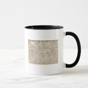 Karte des Britischen Reiches in Amerika Blatt 2 Tasse