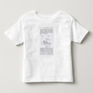 Karte des Galapagos-Archipels, 1844 Kleinkind T-shirt