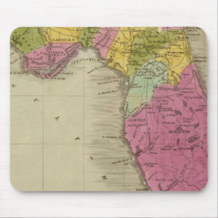 Karte des Gebiets Florida Mousepad