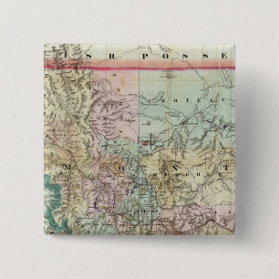 Karte des Gebiets Montana Button