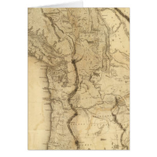 Karte des Gebiets Oregon