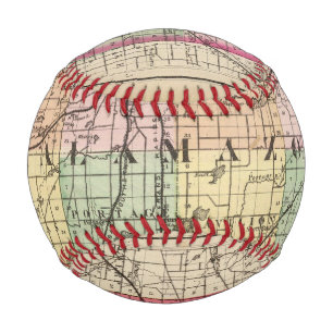 Karte des Kalamazoo Landkreises, Michigan Baseball