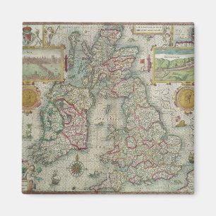 Karte des Königreiches von Großbritannien und von Magnet